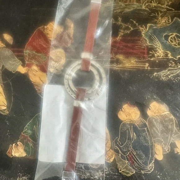 Vintage Boho Double Layer Faux Leather Magnetic Bracelet NWT - Picture 8 of 8